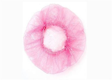 長い毛のために衛生学PEのストリップの円形のプラスチック ヘッド カバー透明で広い塗布 サプライヤー