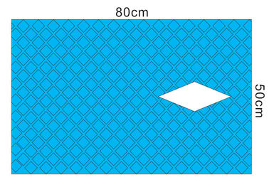開腹術の使い捨て可能な外科は75x80 Cm青い色のペーパー材料をおおいます サプライヤー