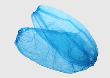 青い色の使い捨て可能な腕の袖カバー プラスチックによってカスタマイズされるセリウムISOの証明 サプライヤー