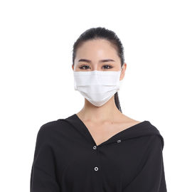 反塵の使い捨て可能な3つの層マスク、非編まれた使い捨て可能なマスク サプライヤー