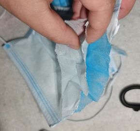 高いBreathabilityの使い捨て可能なマスクの重量20 x 22衛生学の環境のためのX 25g サプライヤー